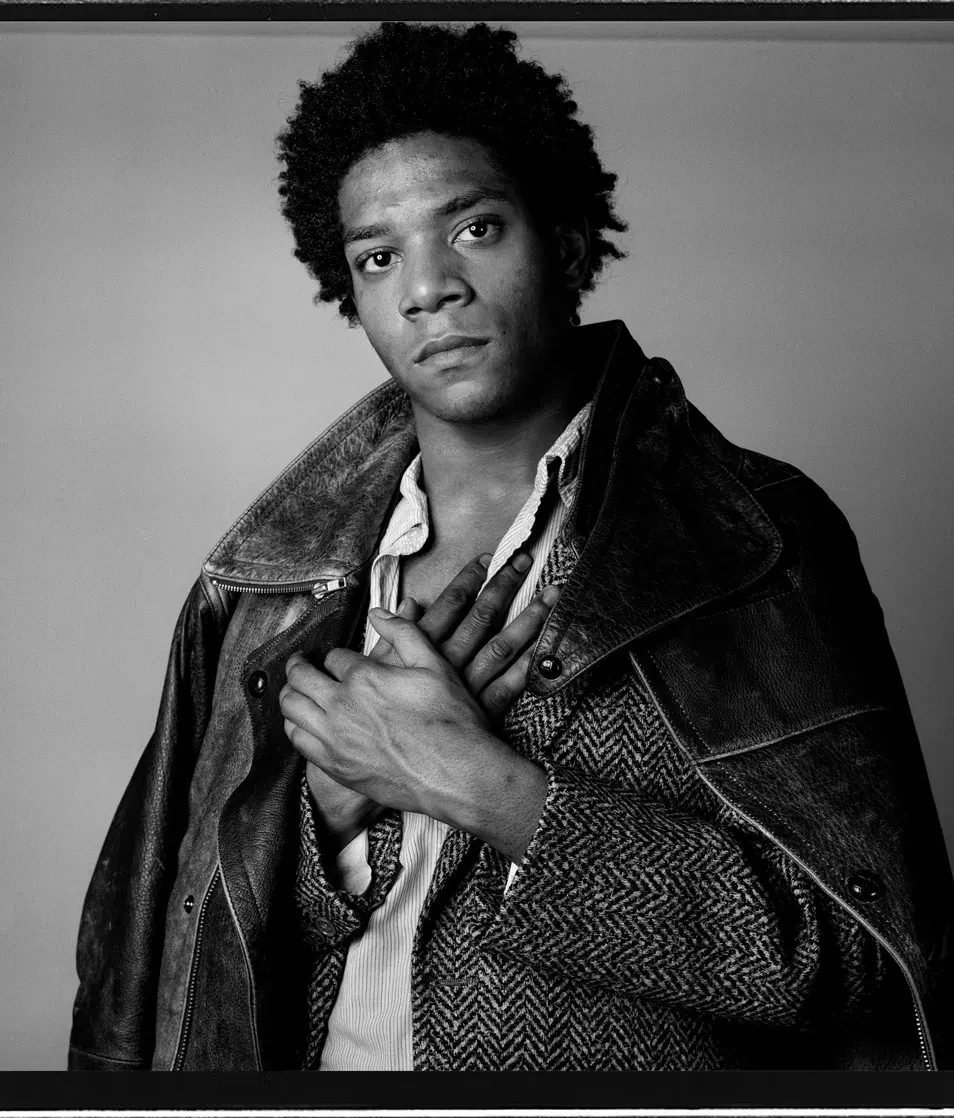Richard Corman - Basquiat A Portrait III, 1984/printed later
