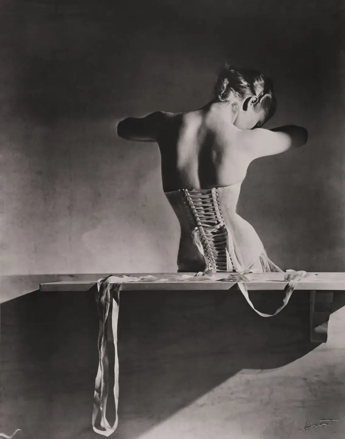 Horst P. Horst - Mainbocher Corset, Paris, August 11, 1939