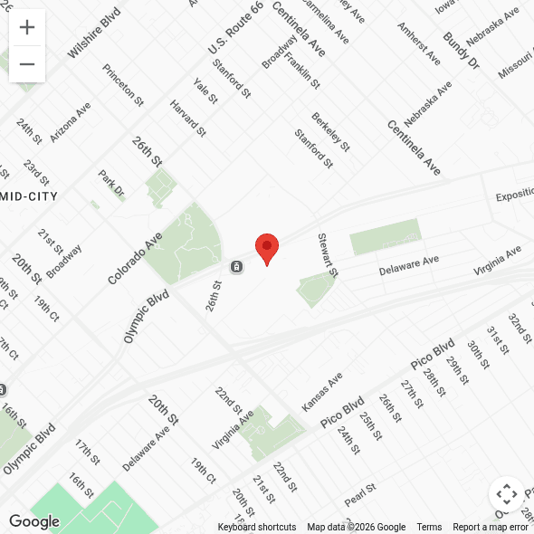 Map preview Map preview showing Peter Fetterman Gallery at Bergamot Station, Santa Monica